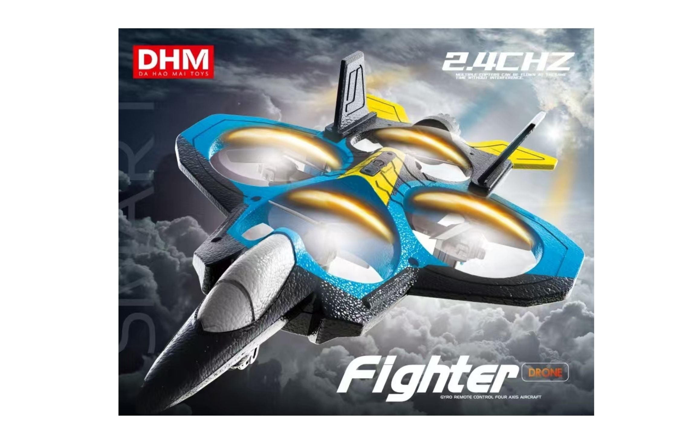 Fighter RC Plane Jet Drone 2.4GHz - Remote Controlled Toy