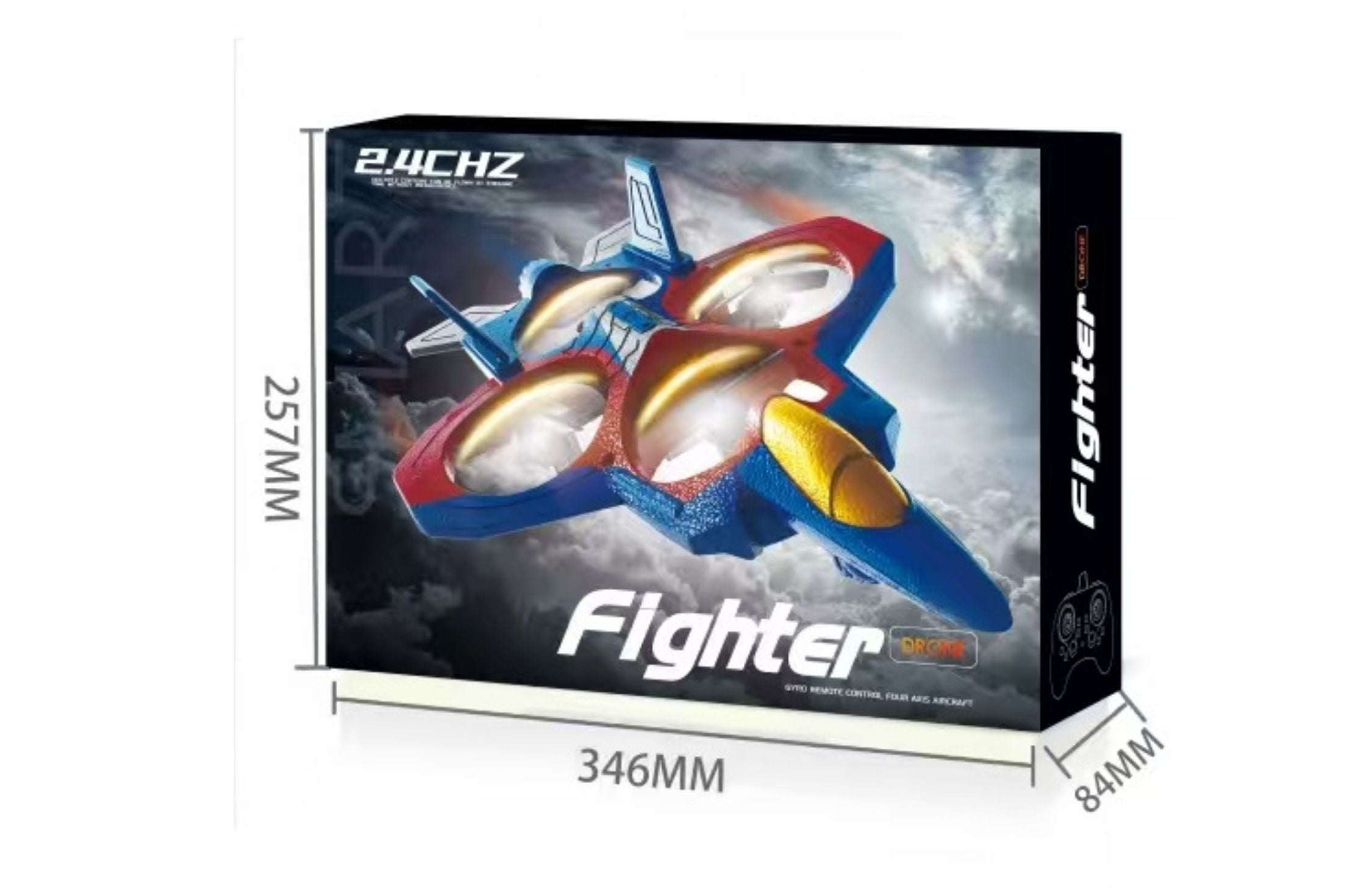 Fighter RC Plane Jet Drone 2.4GHz - Remote Controlled Toy