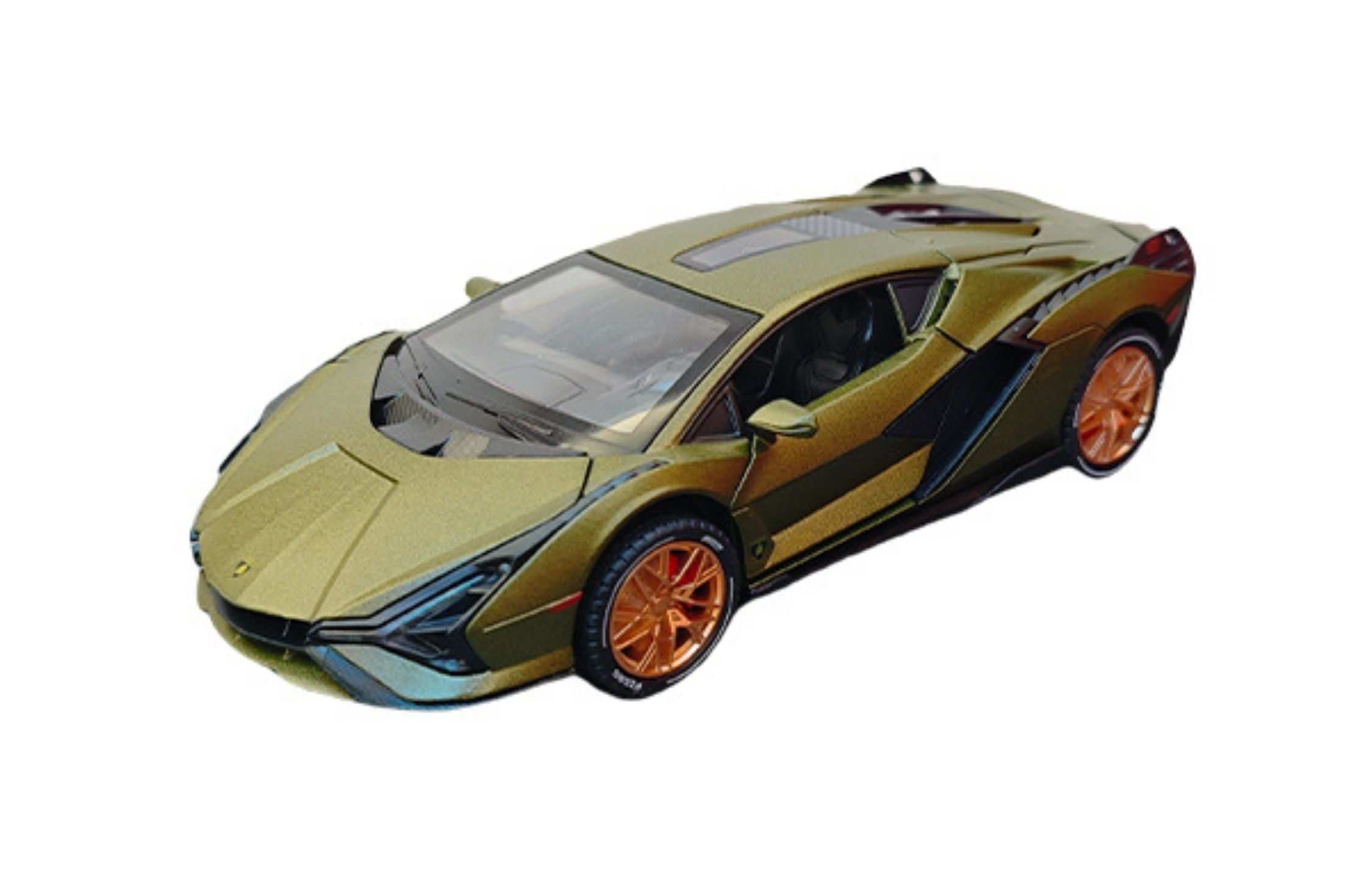 Lamborghini Sian Diecast 1:24 with Sound, Light, Spray and Pull Back Power Simulation