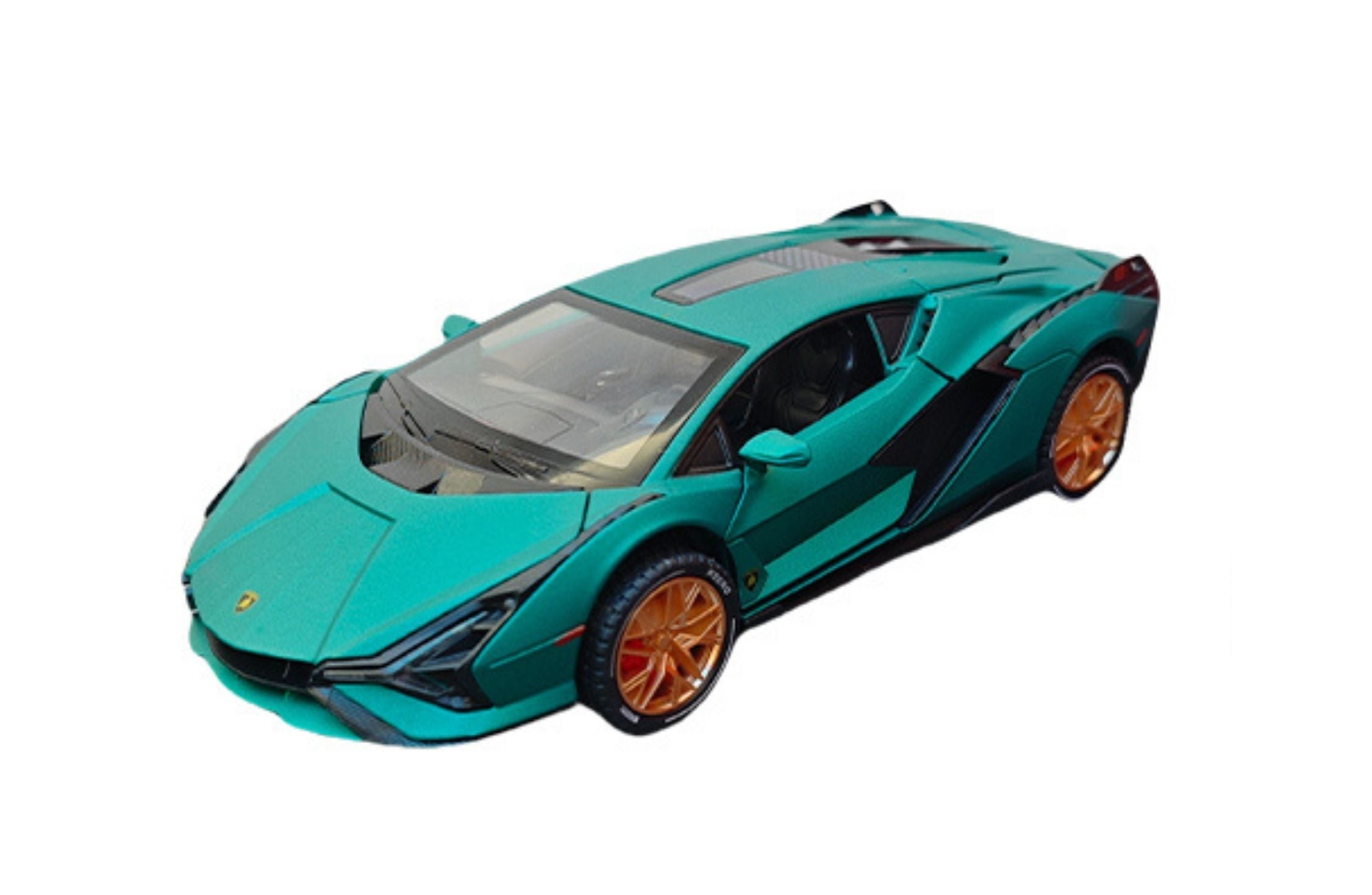 Lamborghini Sian Diecast 1:24 with Sound, Light, Spray and Pull Back Power Simulation