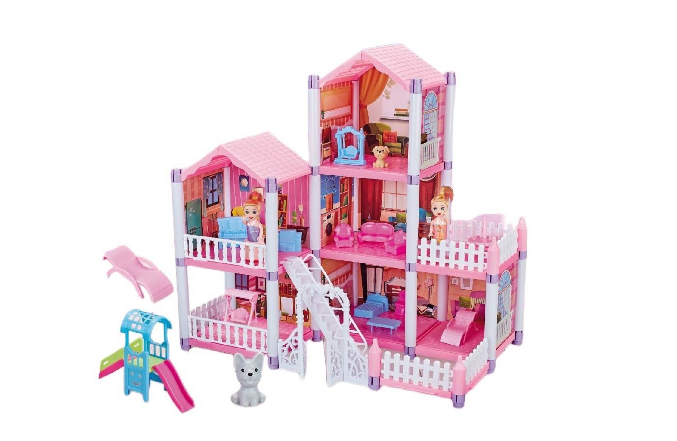 Dream Doll House Castle DIY 131 Pieces