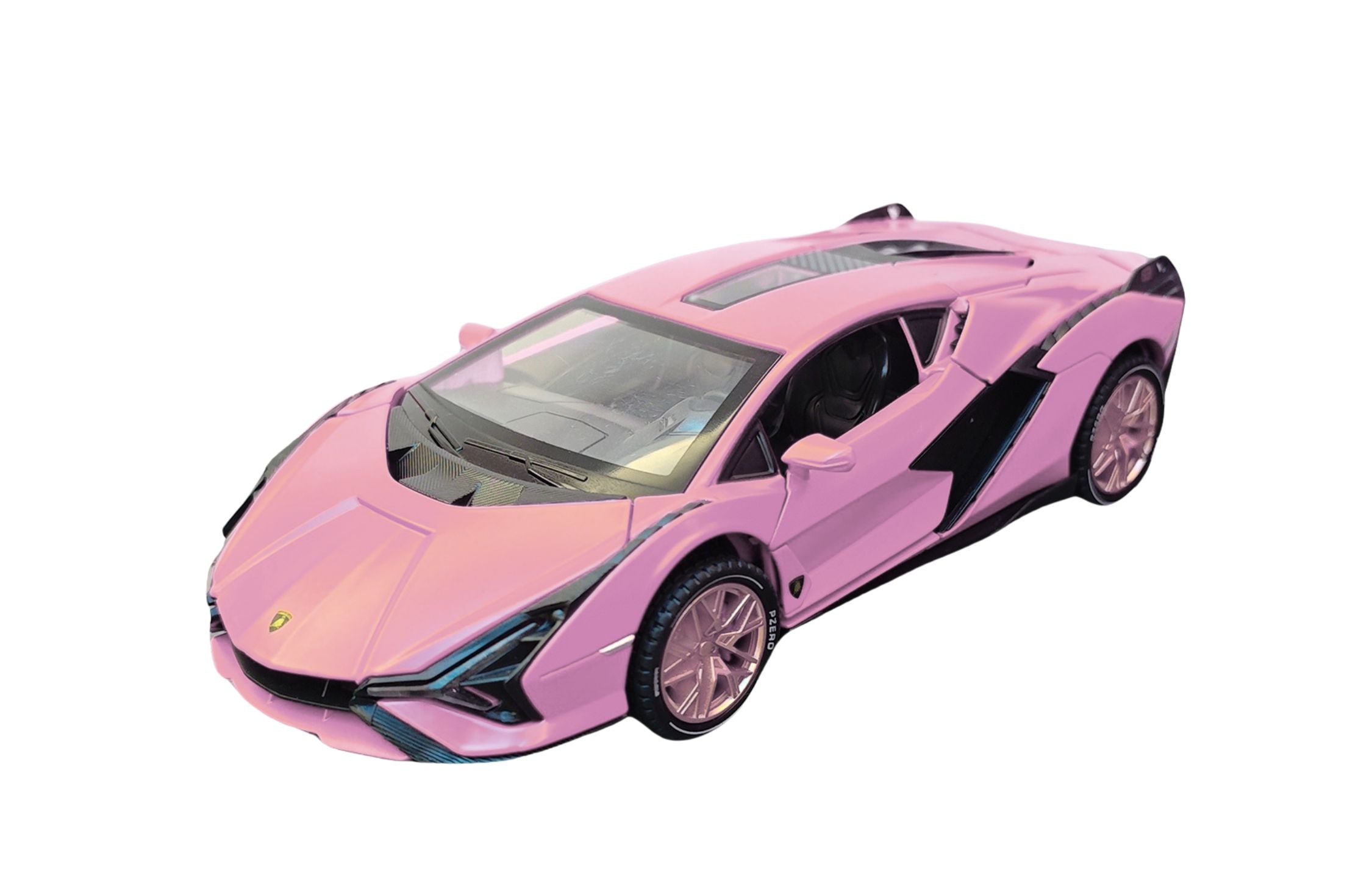 Lamborghini Sian Diecast 1:24 with Sound, Light, Spray and Pull Back Power Simulation